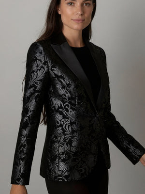 Embossed Fabric Grace Commuting Banquet Blazers