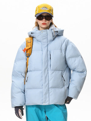 Dopamine Outdoor Three Defenses Multiple Pockets Hooded Cotton Clothes Coat