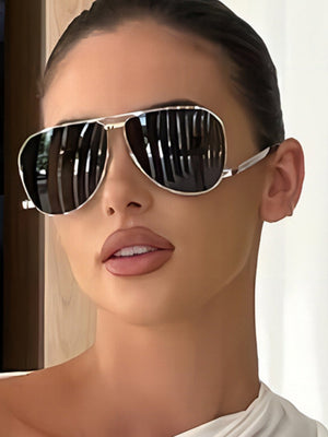 Oversized, Irregularly Shaped Sunglasses