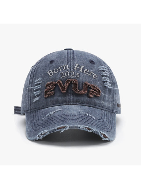 Washed 3D Letters Embroidery Baseball Caps