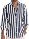 Stripes Leisure Shirts