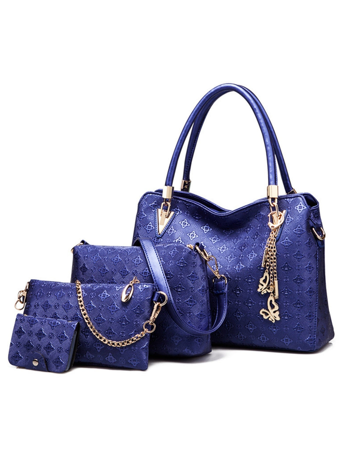 Ensemble de 4 sacs à main en relief