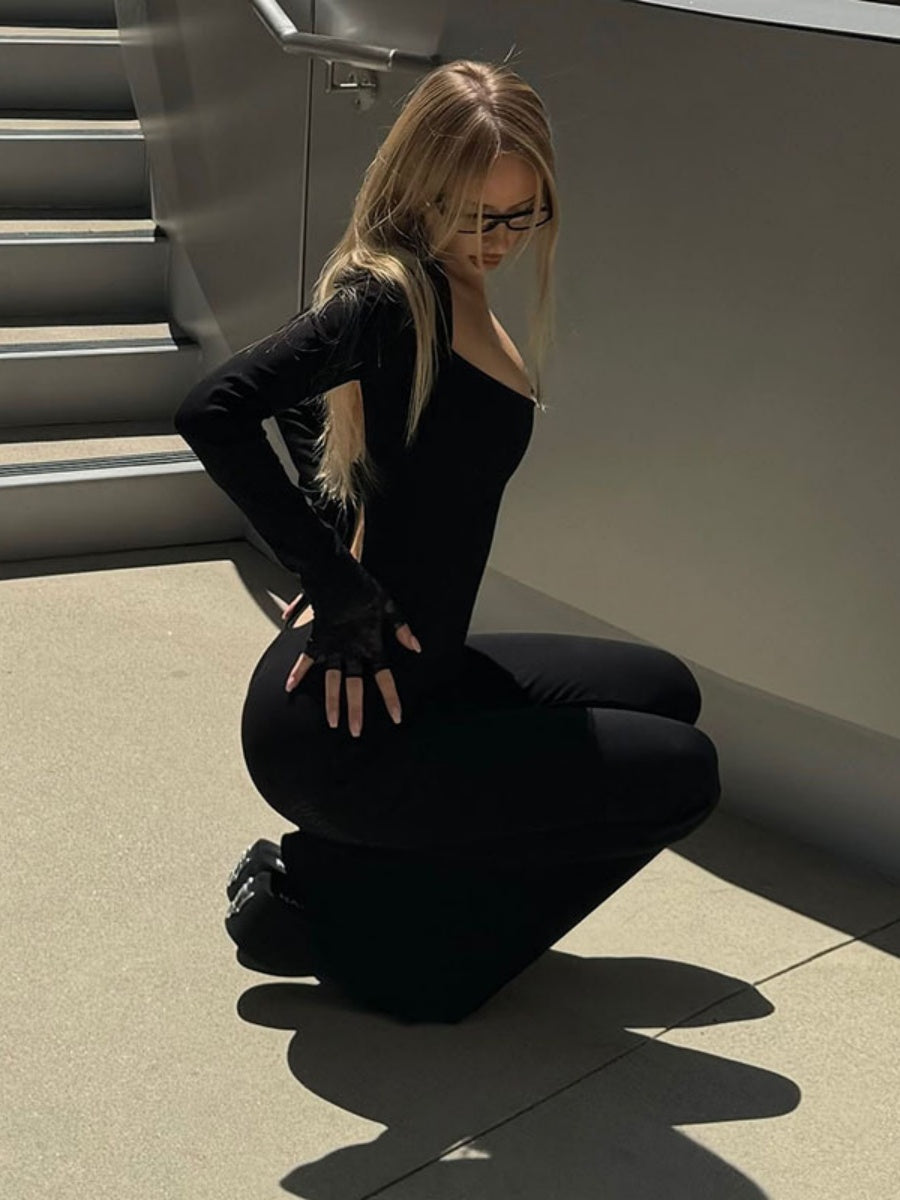 Liber Summer Women's Backless Bodysuit