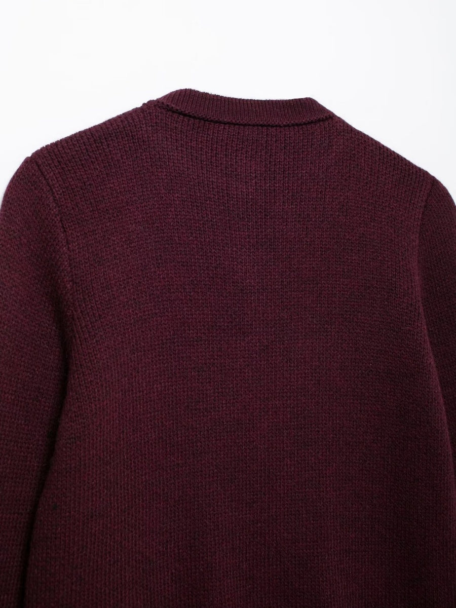 Basic Button-down Knit Cardigan