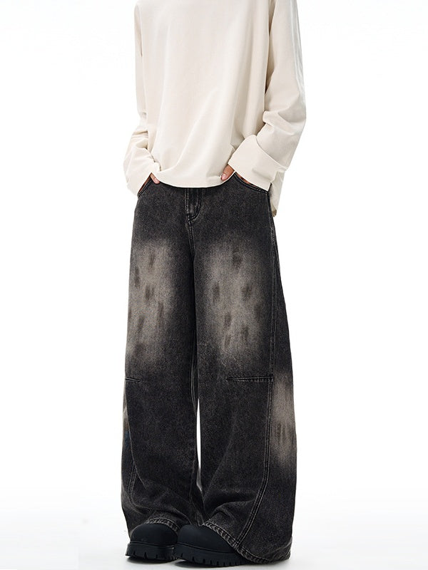 Liber Autumn Neutral wear Pocket decoration Jeans