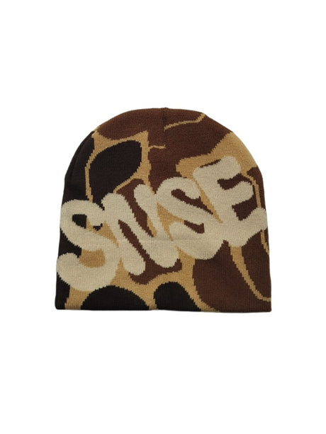 Letter Jacquard Windproof Beanies