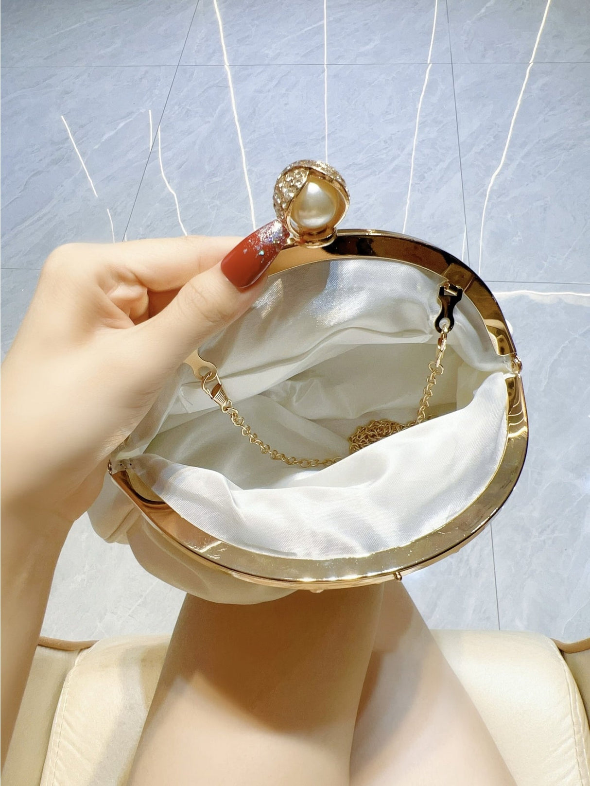 Liber Four Seasons ACC Twist Pleated Bag