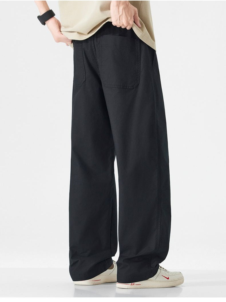 Loose-fit Straight-fit Scimitar Pants