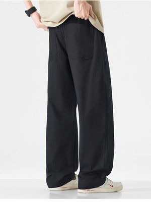 Loose-fit Straight-fit Scimitar Pants