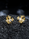 Cross Diamond Earrings