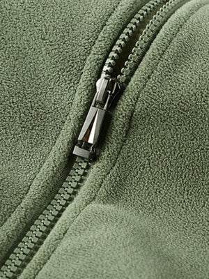 Plush Fleece Keep Warm Thickening Stand Collar Jackets