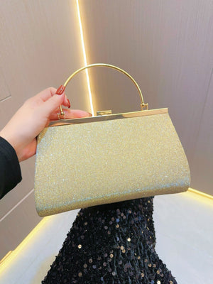 Liber Four Seasons ACC Sequined Small Square Bag