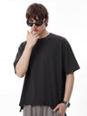 Retro Loose-fit Wear And Tear Boxy T-shirts
