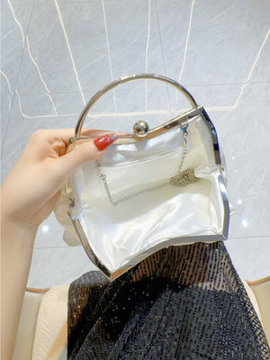 Liber Four Seasons ACC Pearl Bow Cloud Bag