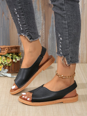 Soft Retro Casual Flat Sandals
