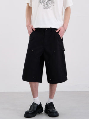 Studs Tooling Loose-fit Five Points Shorts