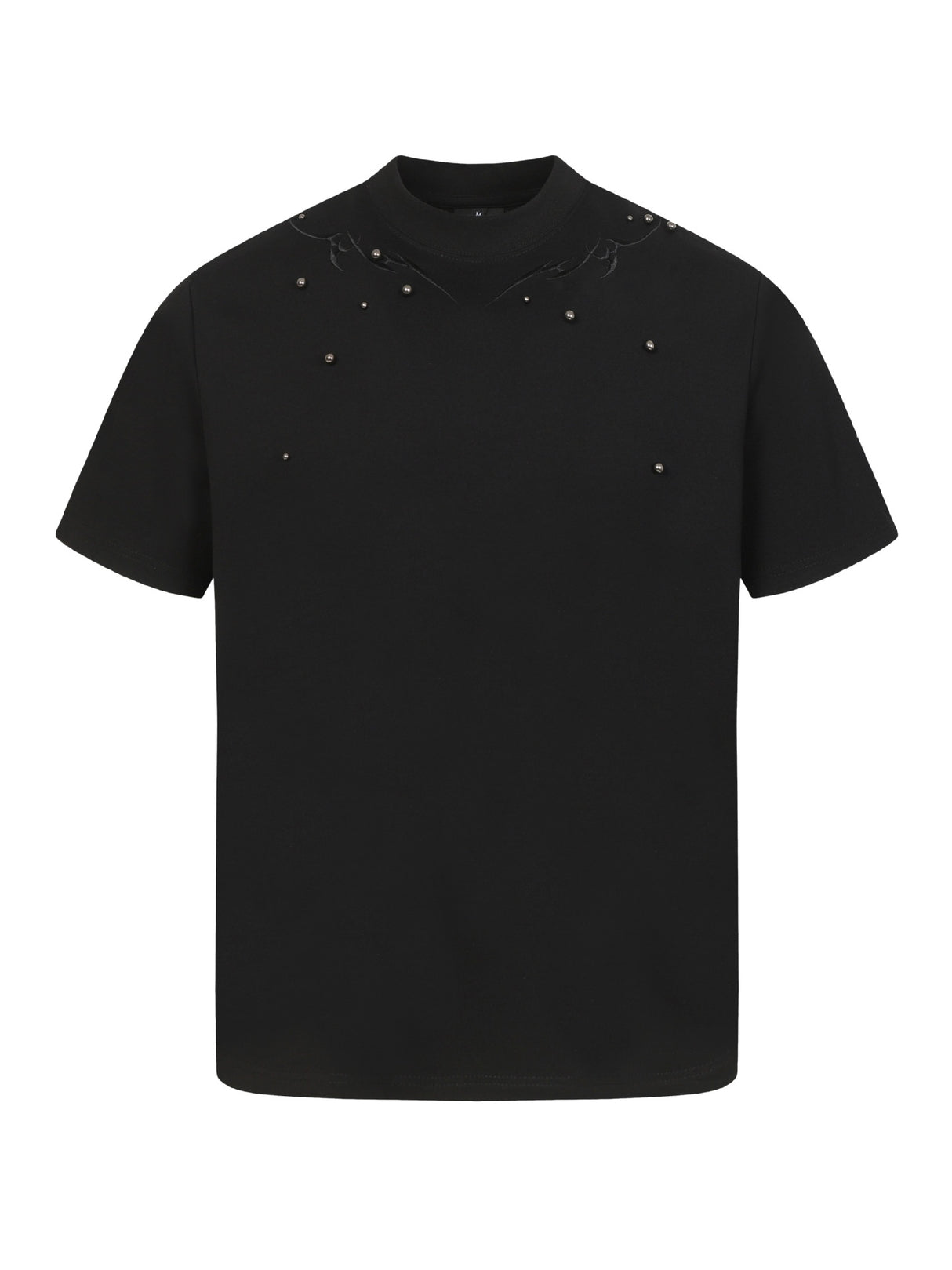 Cleanfit Spine Beading Embroidery T-shirts