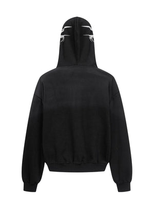 Graffiti Cardigan Zipper Hoodies