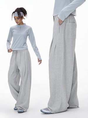 Liber Autumn Neutral wear Solid Color Pants