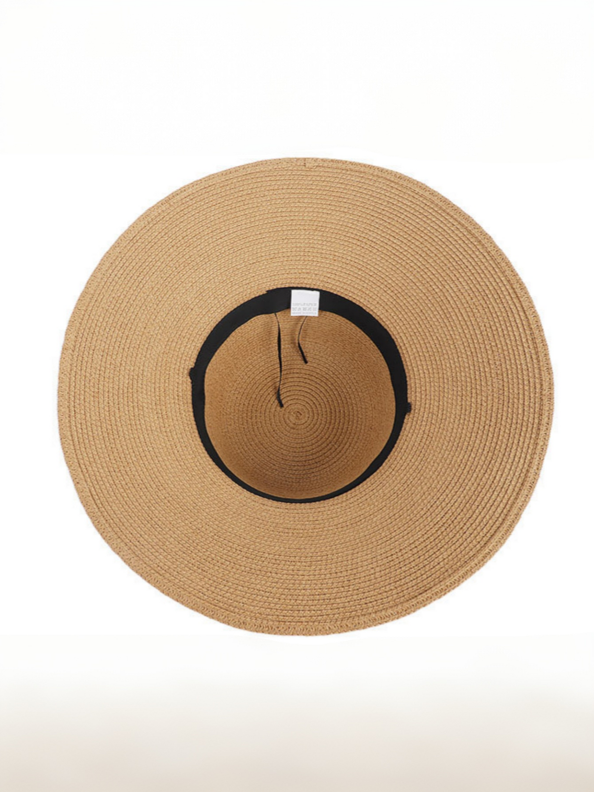 Dome-shaped Wide-brimmed Pearl-woven Band Sunshade And Sun Protection Beach Hat