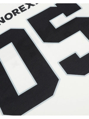Liber Autumn Neutral wear Printed Letter T-shirts