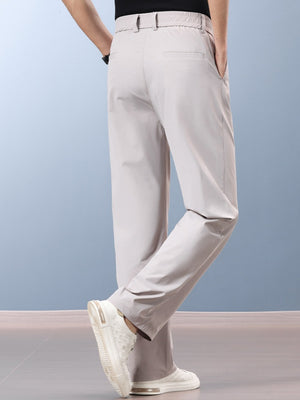 Straight-fit Anti-wrinkle Pants