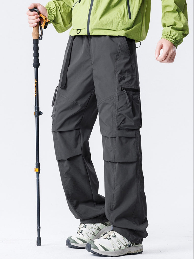 Work Clothes Loose-fit Straight-fit Pants