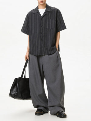 Retro Stripes Cuban Territory Shirts