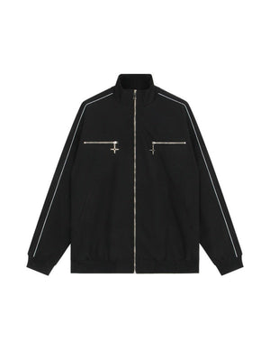 Liber Autumn Neutral wear Metal decoration Jackets
