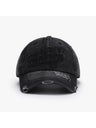 Letter Embroidery Washed Baseball Caps