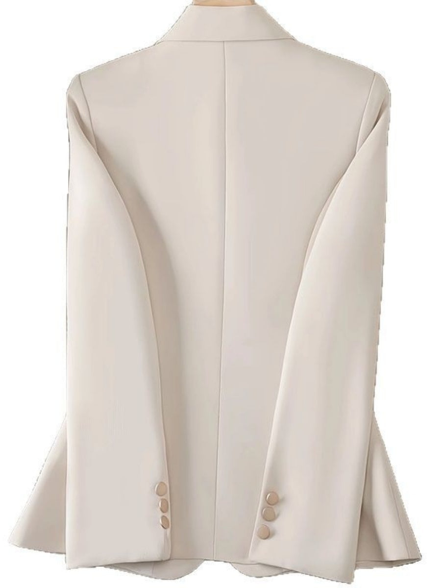 Slim Fit And Refined Tailoring Single-button Blazer