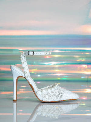 Sweet Lace High Heels