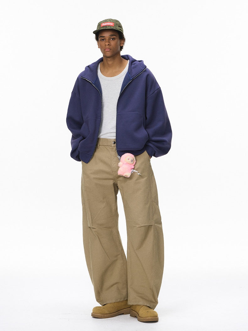 Liber Autumn Neutral wear Solid Color Pants