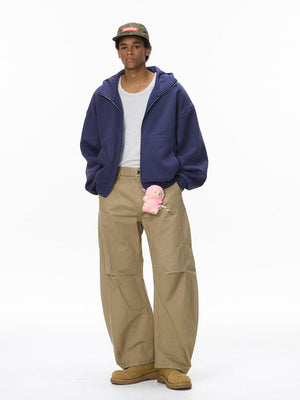 Liber Autumn Neutral wear Solid Color Pants