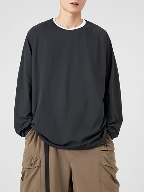 Outdoor Sports Fitness Loose Quick-drying Running Long-sleeved T-shirt