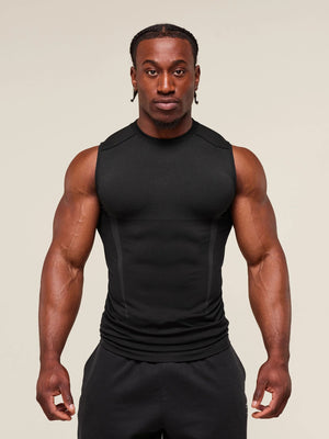 GYMSHARK Fitness Stretch Breathable Tight Tank Tops