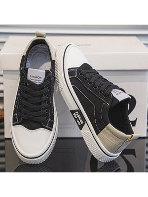 Liber Four Seasons Colorblock Canvas Men's Casual Sports Shoes