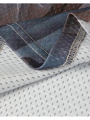 Hip Hop Gothic Alphabet Printed Ins Boxy T-shirts