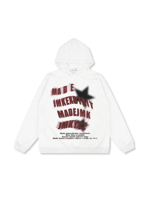 Liber Autumn Neutral wear Printed Star Sweatshirts&Hoodies