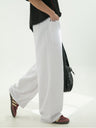 Retro Color-blocked Loose-fit Straight-fit Jeans
