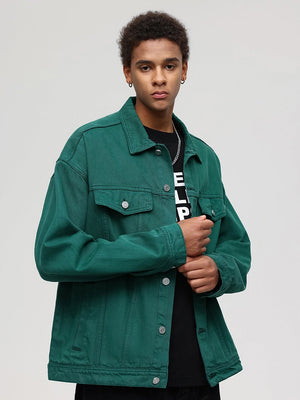 Liber Summer Neutral wear Pocket decoration Solid Color Jackets