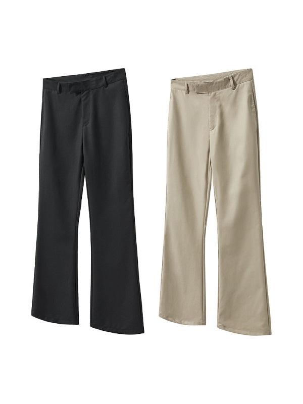 Liber Autumn Men's Solid Color Pants