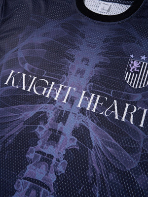 X-ray Skeleton Printed Dark T-shirts