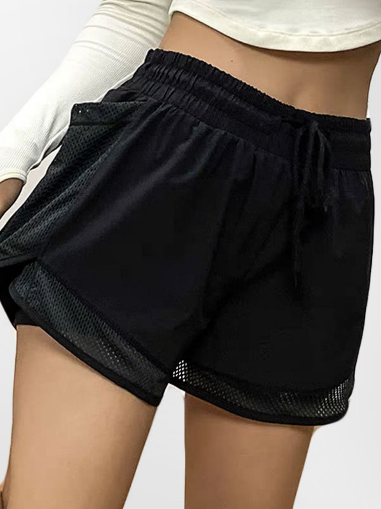 Pocket Quick-drying And Breathable Anti-exposure Exercise Yoga Shorts