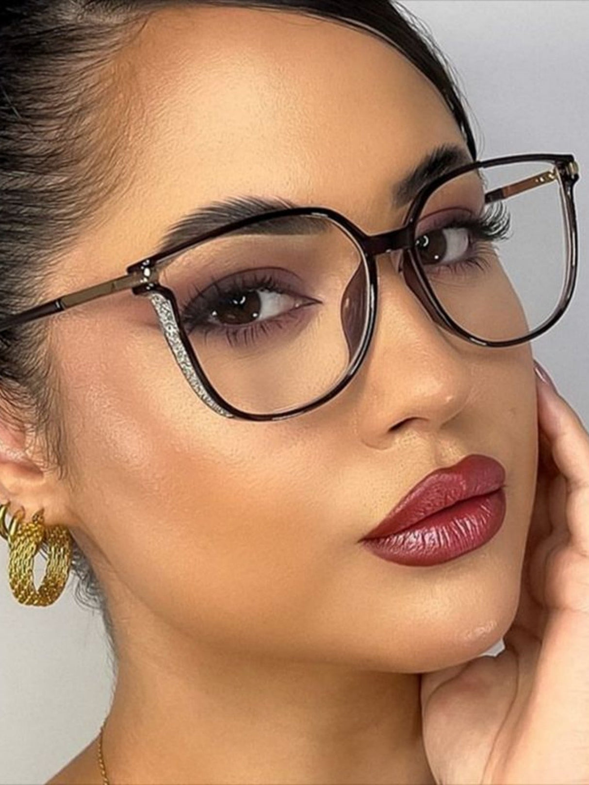 Large-frame Fashion Glasses