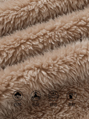 Arctic Velvet Leisure Sports Outdoor Hooded Thickening Coat