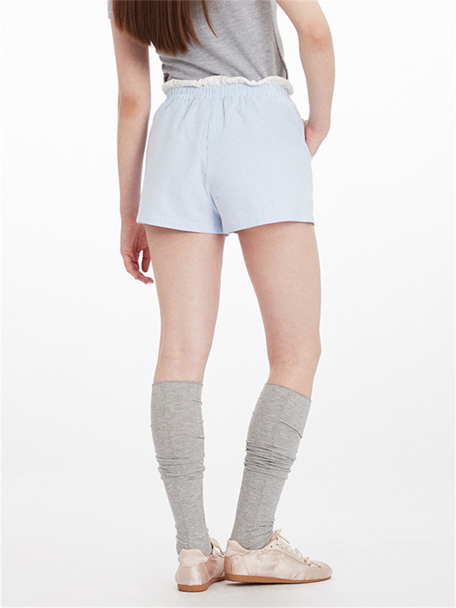Liber Summer Women's Lace up Shorts