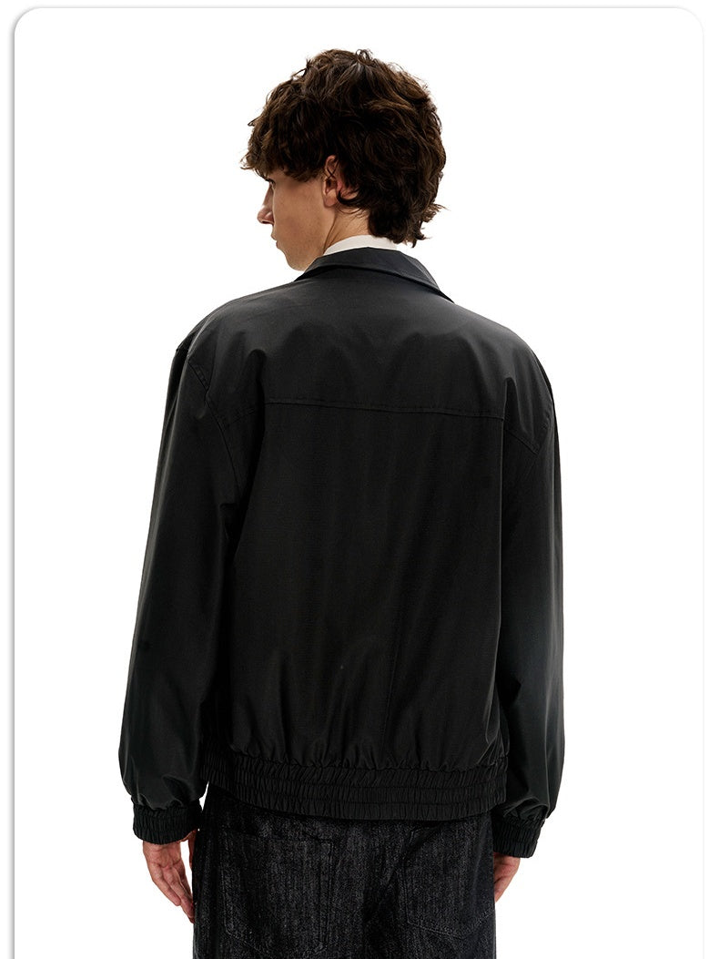 Short And Wide Boxy Outdoor Tooling Stereo Loose Jackets