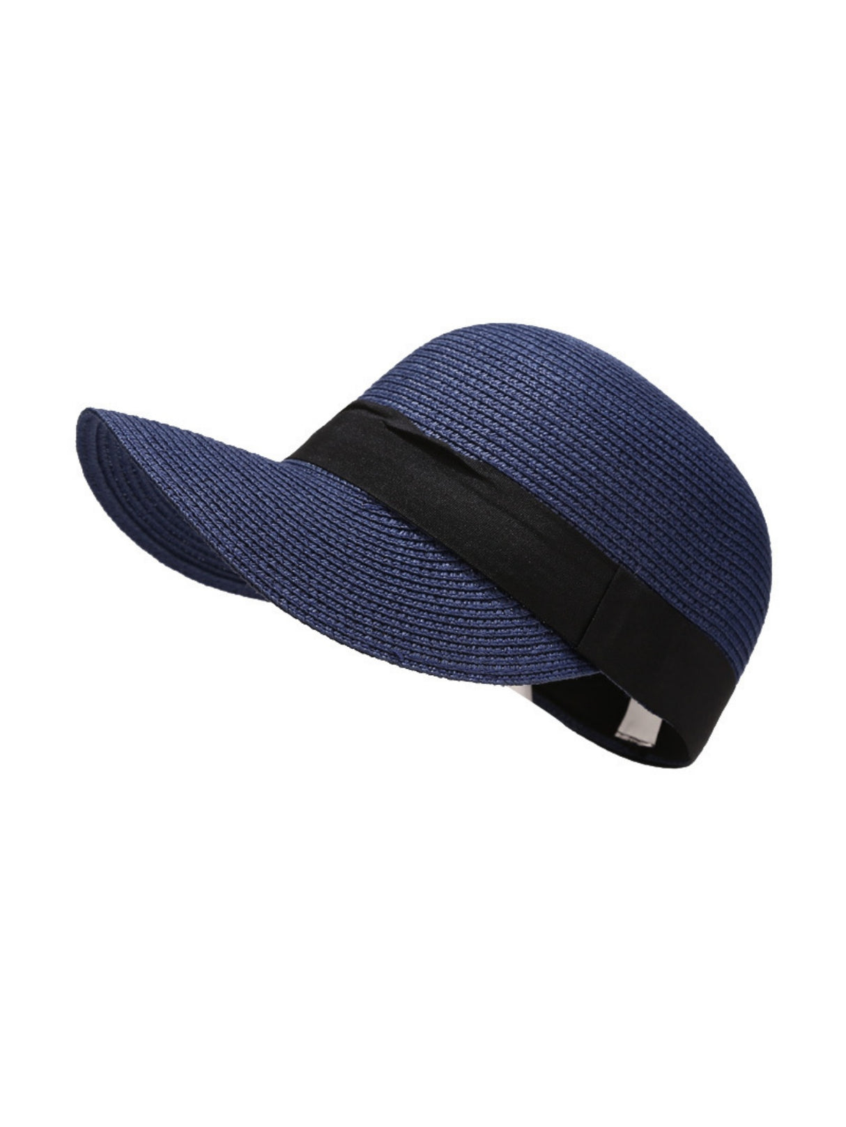 Straw-woven Long Duckbill Cap