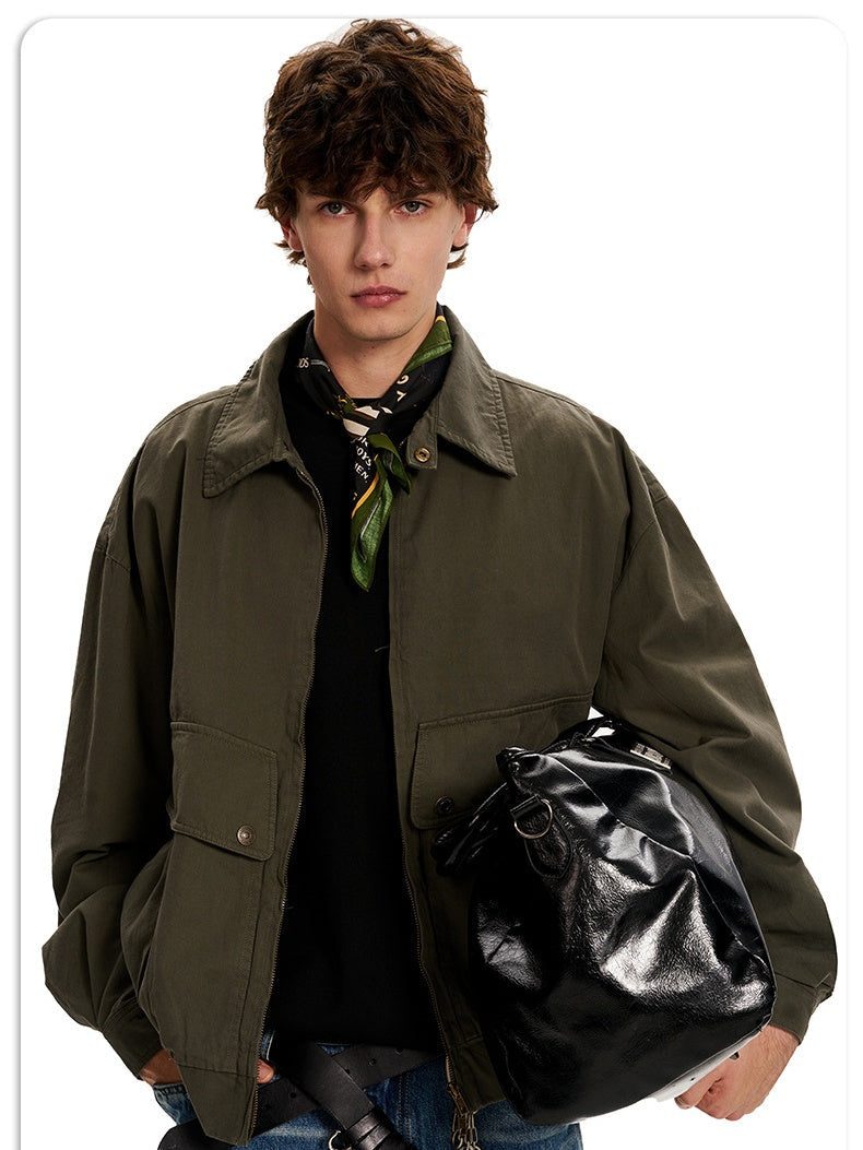 Retro Tooling Loose Lapel Jackets